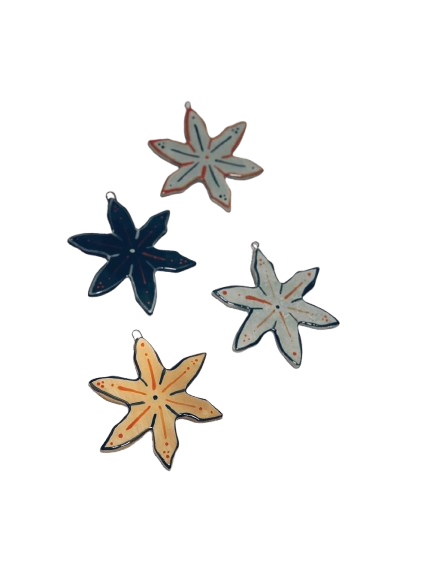 handcrafted christmas ornaments – stars