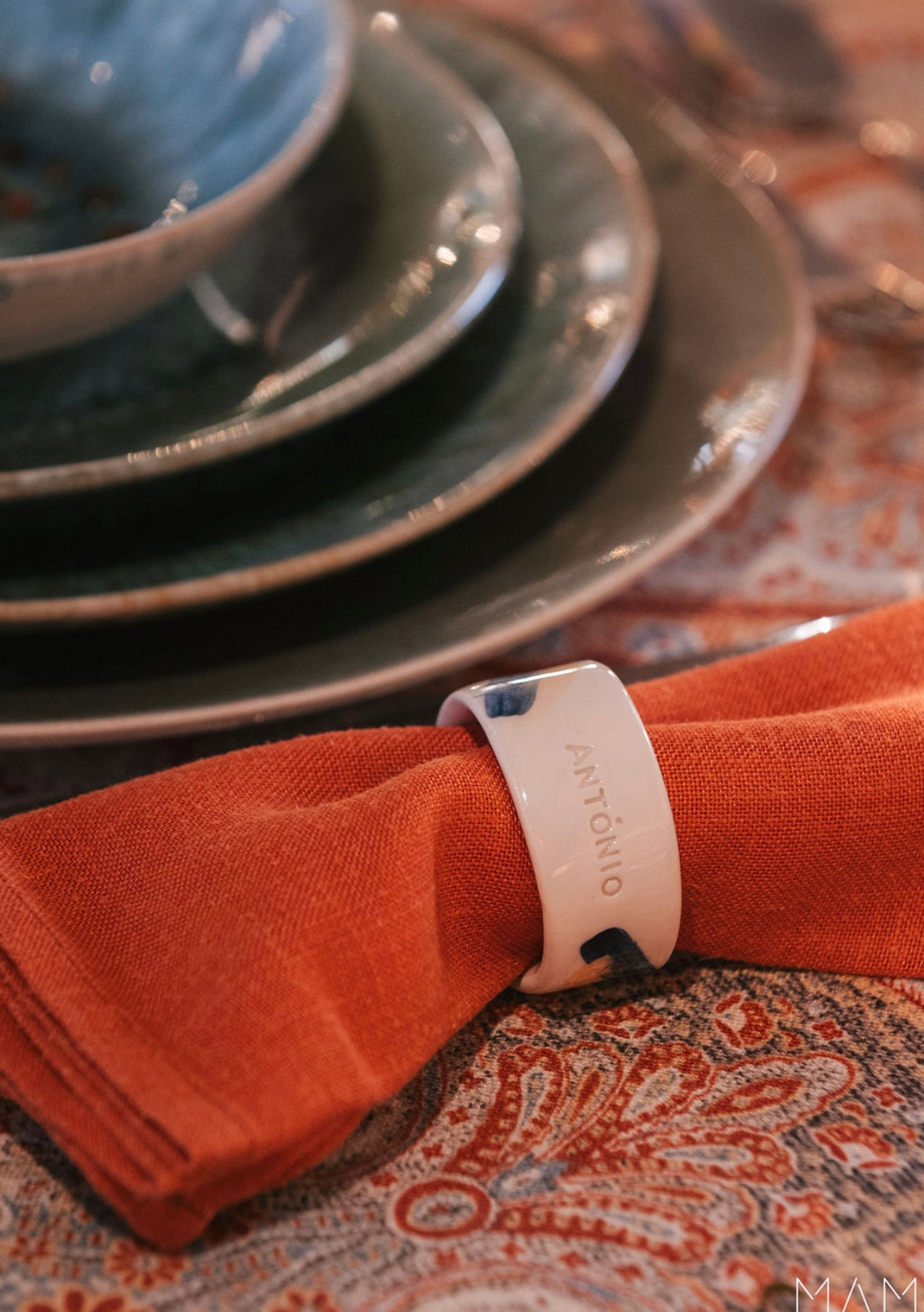 napkin rings | customised and coloured >100 units