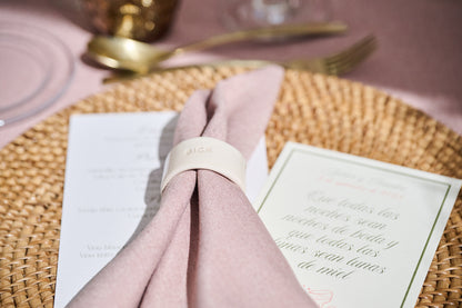 argolas de guardanapo | personalizadas