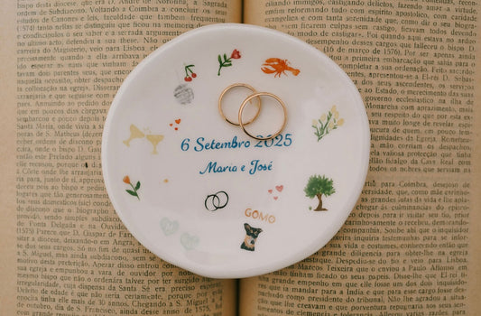 wedding rings holder