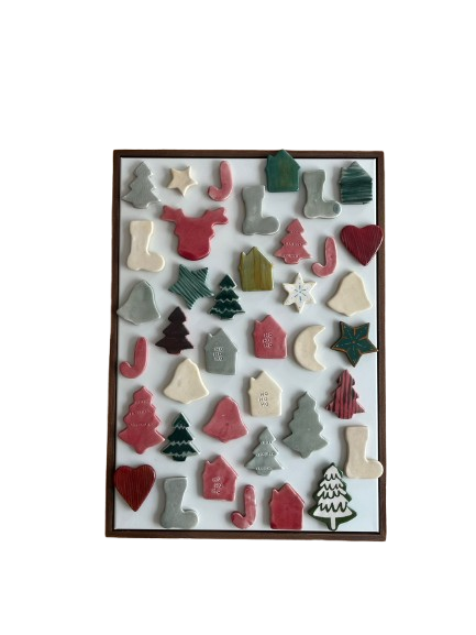 Ímanes de Natal artesanais – Coleção Limitada