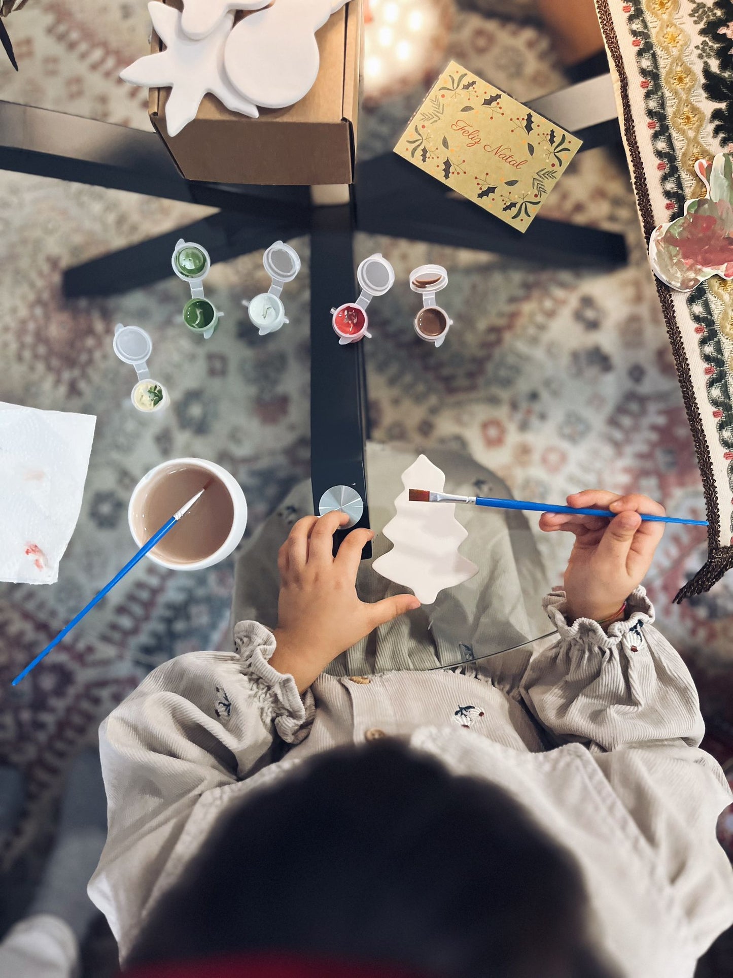 christmas painting kit