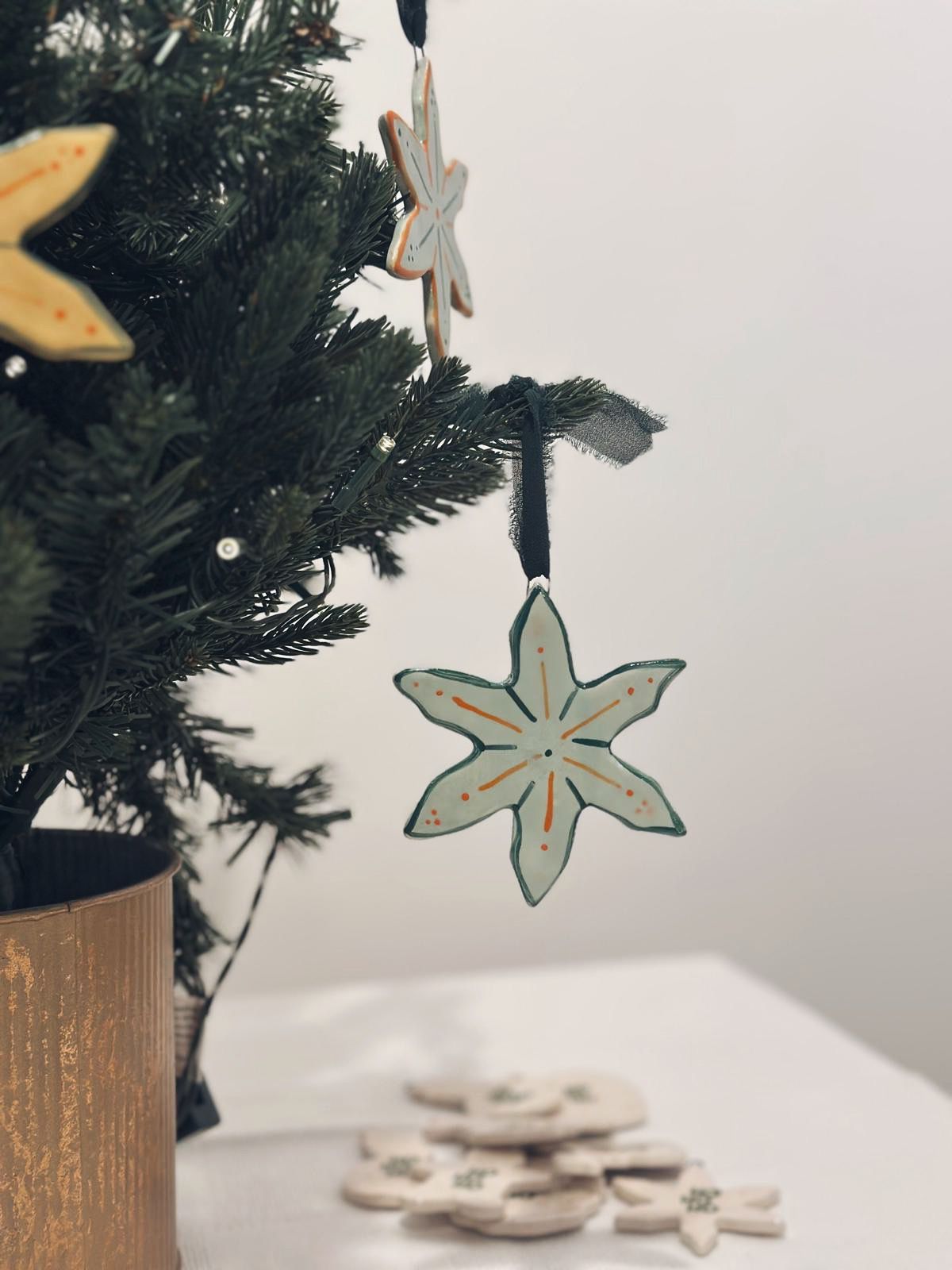 enfeites de Natal –  estrelas